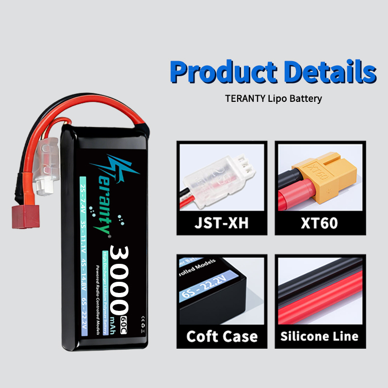 TERANTY 2S 3000mAh Lipo Batter - Rc Hobby Grade 리뷰 및 가격