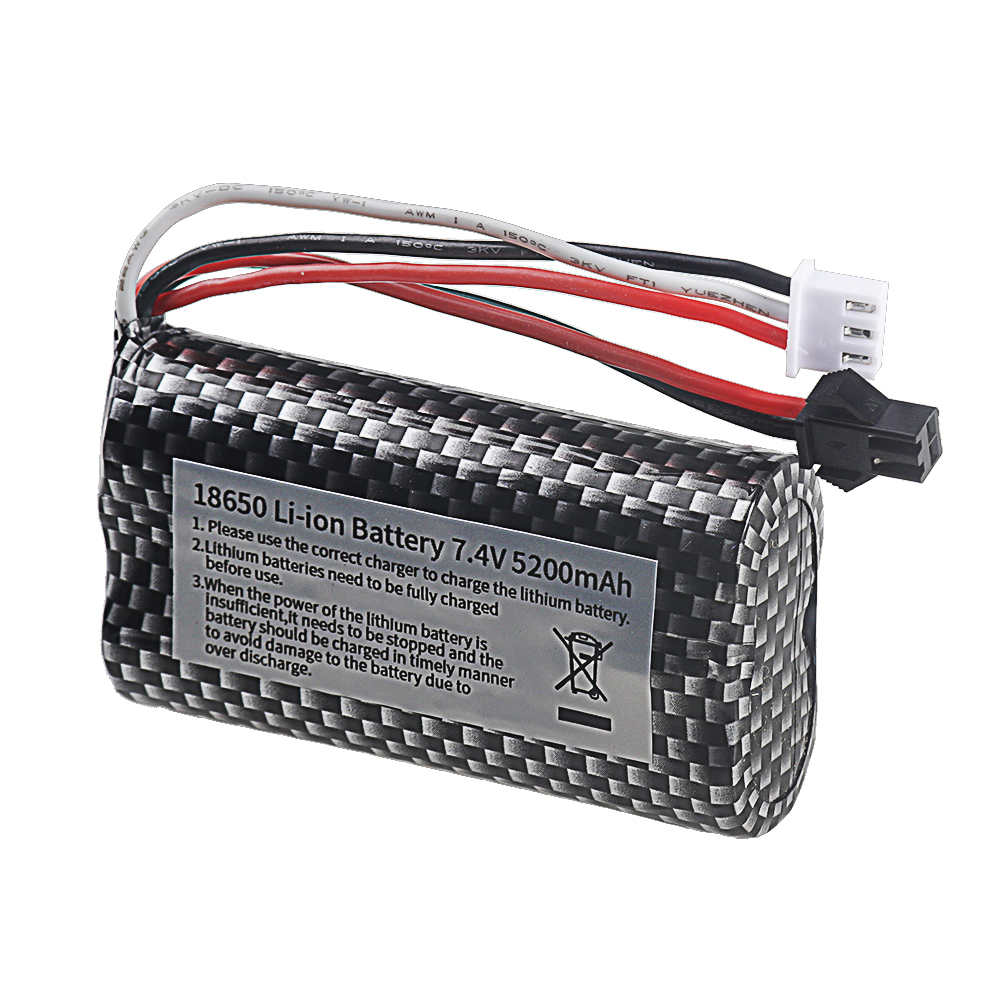18650 7.4V 5200mAh Li-ion batt - Rc Hobby Drone 리뷰 및 가격