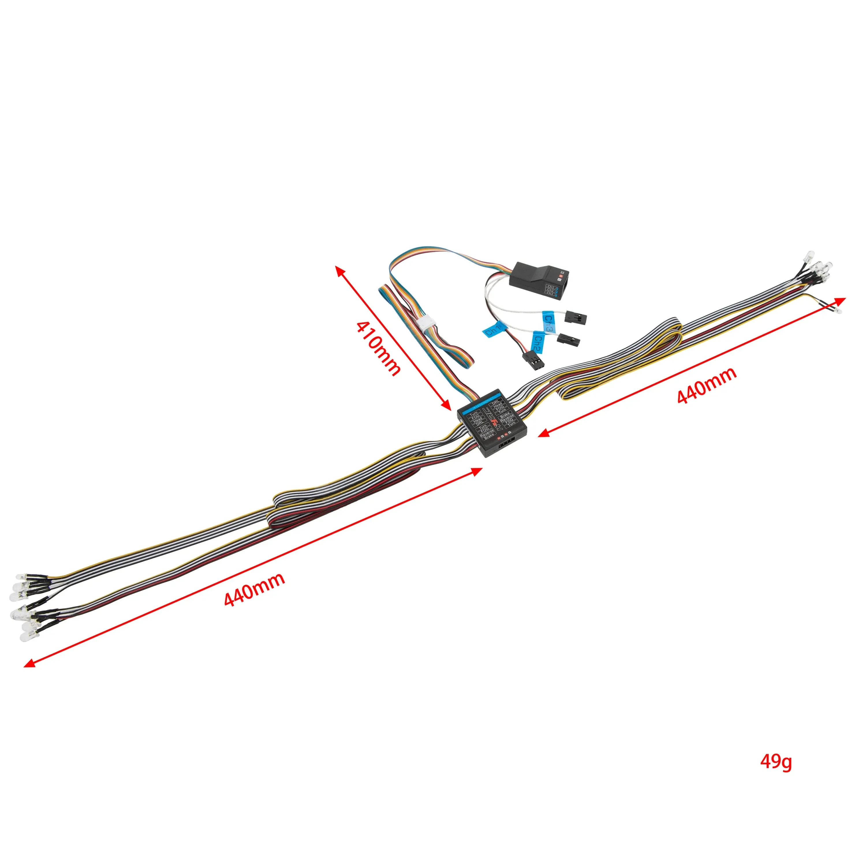 RC Car 1/8 1/10 RC Car 14 LED  - Rc Hobby Toucan 리뷰 및 가격