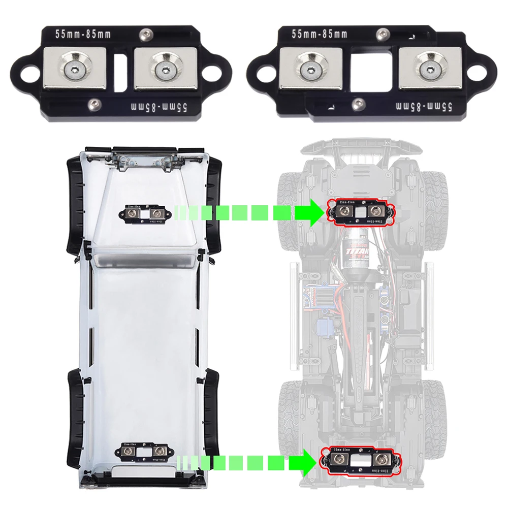 4PCS 55-85mm Adjustable Magnet - Body Shell Rc 리뷰 및 가격