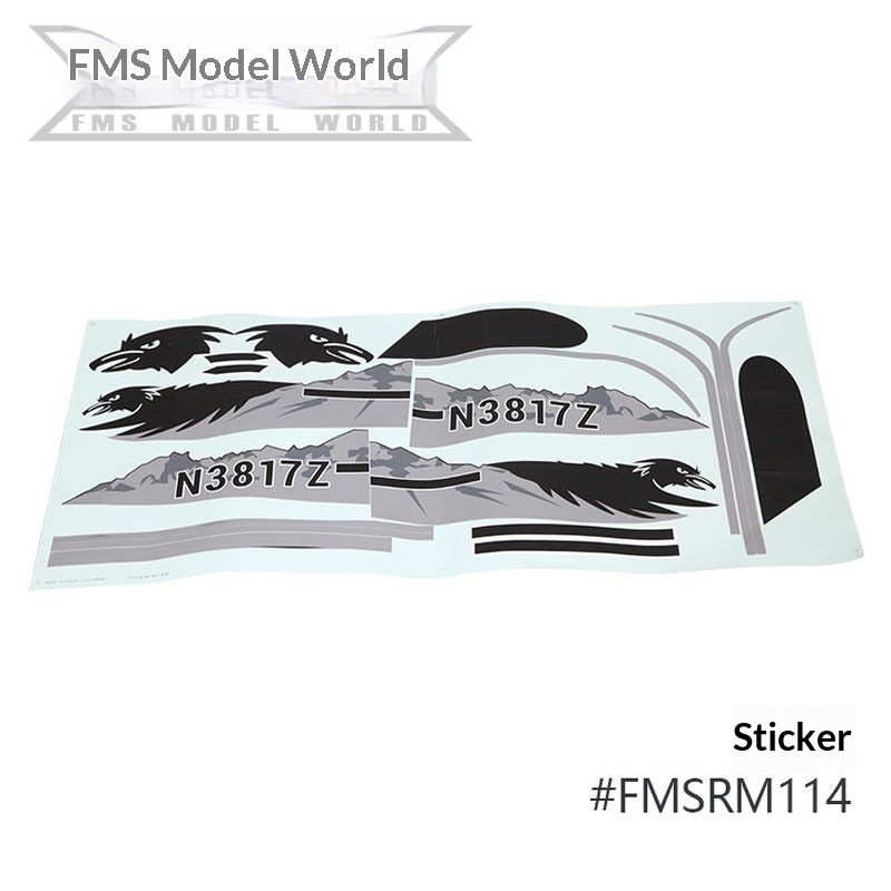 FMS RC Plane Decals For 1700mm - Rc Hobby Grade 리뷰 및 가격