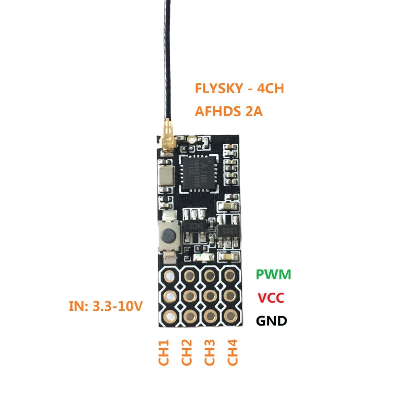 Flysky FS2A Mini Receiver 4CH  - Rc Hobby Drone 리뷰 및 가격