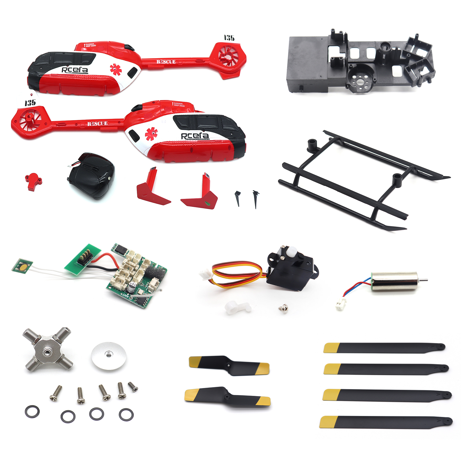Original Parts for C159 EC-135 - Body Shell Rc 리뷰 및 가격