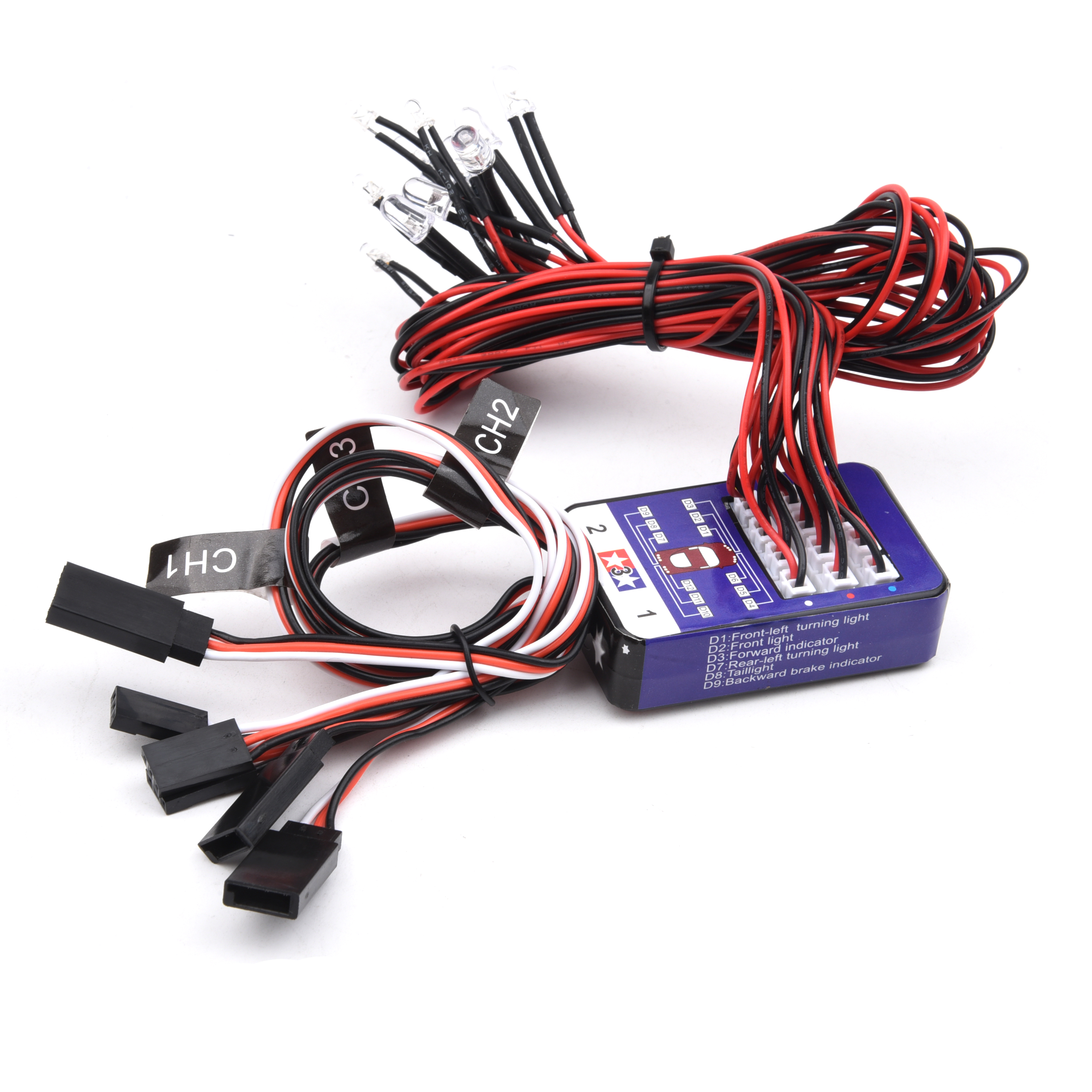 Simulation Flash Light 12 LED  - Hobby Queen Rc 리뷰 및 가격